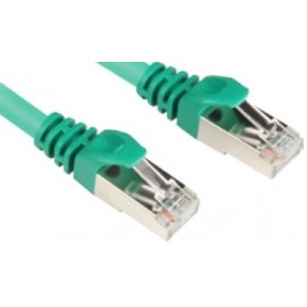 Sharkoon 1.5m Cat.6 S/FTP cavo di rete Verde 1,5 m Cat6 S/FTP (S-STP) (4044951017836)