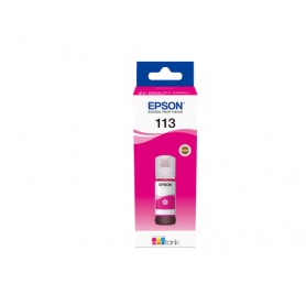 Epson 113 EcoTank Pigment Magenta ink bottle (C13T06B340)
