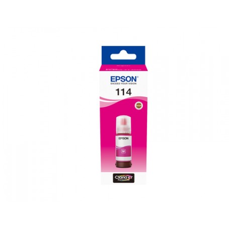 Epson 114 EcoTank Magenta ink bottle (C13T07B340)