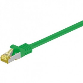 Goobay RJ-45 CAT7 0.5m cavo di rete Verde 0,5 m S/FTP (S-STP) (91577)