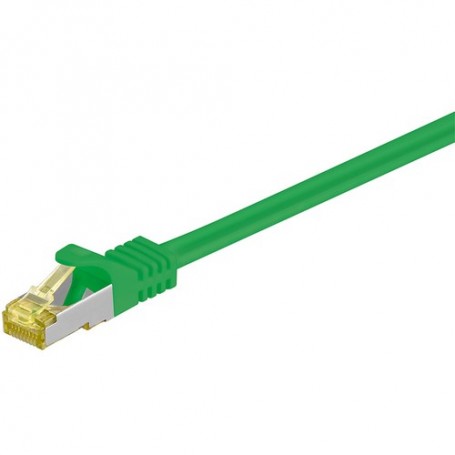 Goobay RJ-45 CAT7 2m cavo di rete Verde S/FTP (S-STP) (91604)