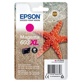 Epson Singlepack Magenta 603XL Ink (C13T03A34010)