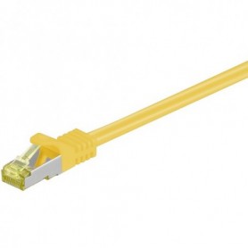 Goobay RJ-45 CAT7 1.5m cavo di rete Giallo 1,5 m S/FTP (S-STP) (91593)