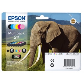 Epson Elephant Multipack 6-colours 24 Claria Photo HD Ink (C13T24284011)