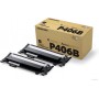 Samsung Cartucce toner nero CLT-P406B: confezione da 2 (SU374A)