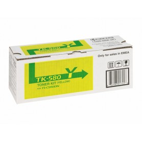 KYOCERA TK-580Y cartuccia toner 1 pz Originale Giallo (1T02KTANL0)
