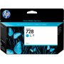 HP Cartuccia inchiostro ciano DesignJet 728, 130 ml (F9J67A)