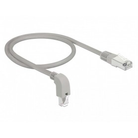 DeLOCK 85873 cavo di rete Grigio 0,5 m Cat6a S/FTP (S-STP) (85873)