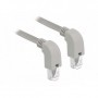 DeLOCK 85877 cavo di rete Grigio 1 m Cat6a S/FTP (S-STP) (85877)