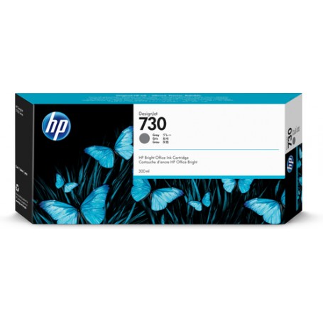 HP Cartuccia di inchiostro grigio DesignJet 730 da 300 ml (P2V72A)