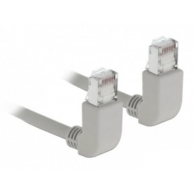 DeLOCK 83523 cavo di rete Grigio 2 m Cat6a S/FTP (S-STP) (83523)