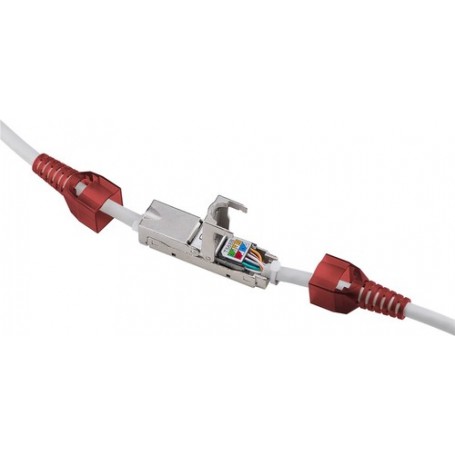Goobay 79577 cavo di collegamento IDC Grigio, Rosso (79577)