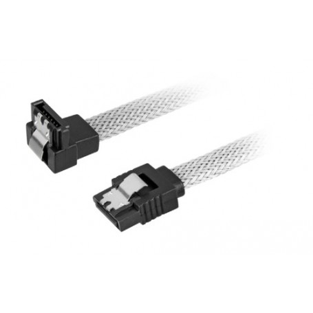 Sharkoon SATA 3 cavo SATA 0,3 m SATA 7-pin Nero, Bianco (4044951016464)