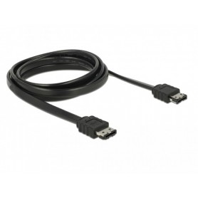 DeLOCK 85641 cavo SATA 2 m eSATA Nero (85641)