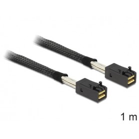 DeLOCK 1m, Mini SAS HD x 4 SFF 8643 Nero (83387)