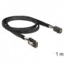 DeLOCK 83389 cavo Serial Attached SCSI (SAS) 1 m Nero (83389)