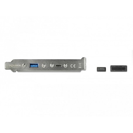 DeLOCK 89934 cavo USB 0,5 m USB 3.2 Gen 2 (3.1 Gen 2) USB C USB A Nero (89934)