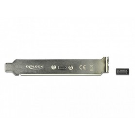 DeLOCK 89936 cavo USB 0,5 m USB 3.2 Gen 2 (3.1 Gen 2) USB A USB C Nero (89936)