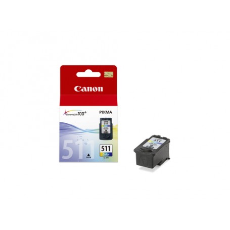 Canon CL-511 cartuccia d'inchiostro 1 pz Originale Ciano, Magenta, Giallo (2972B010)