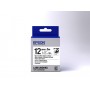 Epson Nastro fondo Bianco per testo Nero, Iron On 12/5 LK-4WBQ (C53S654024)