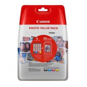 Canon CLI-571XL cartuccia d'inchiostro Originale Resa standard Nero, Ciano, Magenta, Giallo (0332C005)