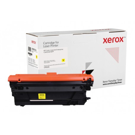 Everyday Toner Giallo ad Resa standard, HP CF032A a Xerox, 11250 pagine- (006R04244)
