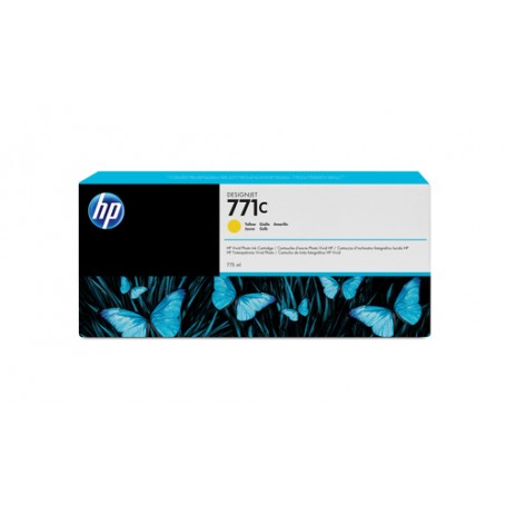 HP Cartuccia inchiostro giallo DesignJet 771C, 775 ml (B6Y10A)