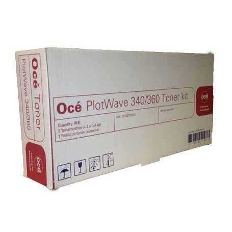 Oce 1070011810 cartuccia toner 2 pz Originale Nero (6826B003AA)