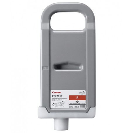 Canon PFI-701R Pigment Red Ink Cartridge cartuccia d'inchiostro 1 pz Originale Rosso (0906B005AA)