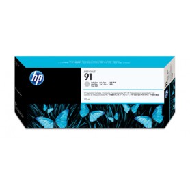 HP Cartuccia di inchiostro pigmentato grigio chiaro originale DesignJet 91 da 775 ml (C9466A)