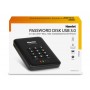 Hamlet Password Disk USB 3.0 hard disk esterno 2,5'' 500gb con accesso dati protetto da password (HEXD25U3KK5)