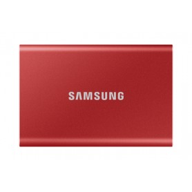 Samsung Portable SSD T7 500 GB Rosso (MU-PC500R/WW)