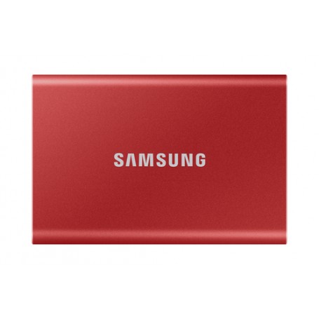 Samsung Portable SSD T7 500 GB Rosso (MU-PC500R/WW)