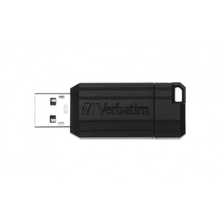 Verbatim PinStripe - Memoria USB da 8 GB - Nero (49062)