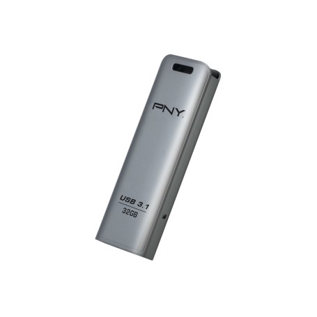 PNY FD32GESTEEL31G-EF unità flash USB 32 GB 3.2 Gen 1 (3.1 Gen 1) Acciaio inossidabile (FD32GESTEEL31G-EF)