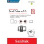 SanDisk Ultra Dual m3.0 unità flash USB 32 GB USB Type-A / Micro-USB 3.2 Gen 1 (3.1 Gen 1) Nero, Argento, Tras (SDDD3-032G-G46)