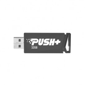 Patriot Memory Push+ unità flash USB 32 GB USB tipo A 3.2 Gen 1 (3.1 Gen 1) Nero (PSF32GPSHB32U)