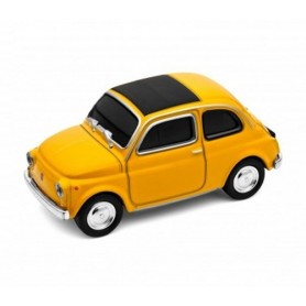 Redline Fiat 500 unità flash USB 16 GB USB tipo A 2.0 Nero, Giallo (92942WY-16)