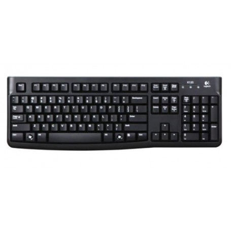 Logitech Keyboard K120 for Business tastiera USB Nordic Nero (920-002528)