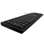 V7 Tastiera con cavo USB e adattatore PS2 - US (KU200US-E)