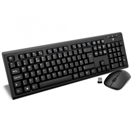 V7 Set tastiera e mouse wireless – UK (CKW200UK)
