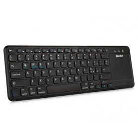 Hamlet XKK400ITA tastiera RF Wireless QWERTY Italiano Nero (XKK400ITA)