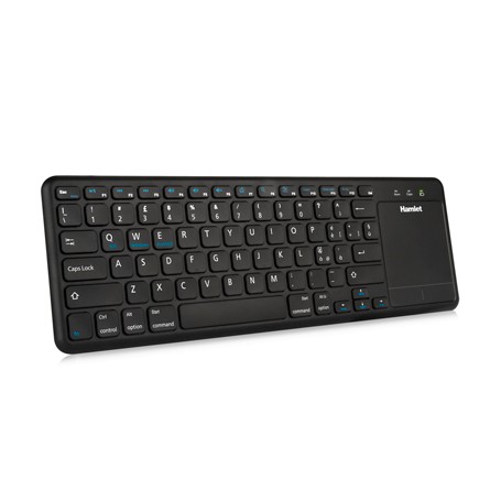 Hamlet XKK400ITA tastiera RF Wireless QWERTY Italiano Nero (XKK400ITA)