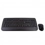 V7 Tastiera full-size/poggiapolsi QWERTY italiano CKW300IT, nero (CKW300IT)