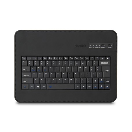 Hamlet Universal Cover 101 KBT2 custodia universale con tastiera bluetooth removibile per tablet da 19,1'' (XPADCV101KBT2)
