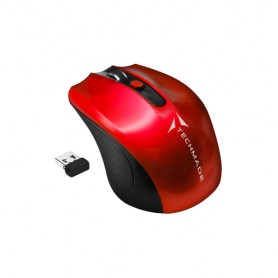 Techmade TM-XJ30-RED mouse Ambidestro RF Wireless Ottico 1600 DPI (TM-XJ30-RED)