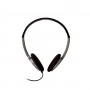 V7 HA310-2EP cuffia e auricolare Cablato Cuffie A Padiglione MUSICA Nero, Argento (HA310-2EP)