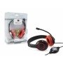 Conceptronic CCHATSTARU2R cuffia e auricolare Cablato A Padiglione Musica e Chiamate USB tipo A Rosso (CCHATSTARU2R)