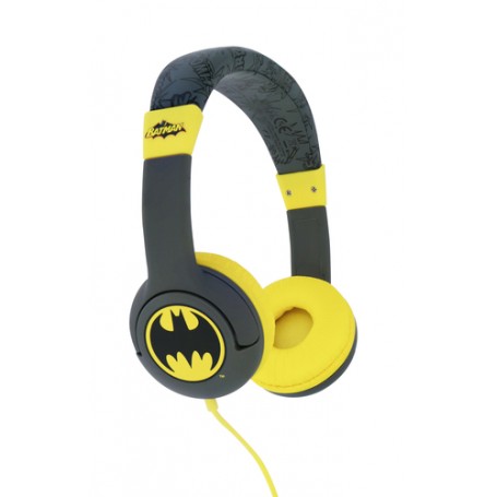 OTL Technologies DC Comics DC0764 cuffia e auricolare Cuffie Cablato A Padiglione MUSICA Nero, Giallo (DC0764)