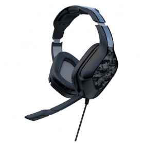 Gioteck HC2 Auricolare Cablato A Padiglione Giocare Nero, Grigio (120443)